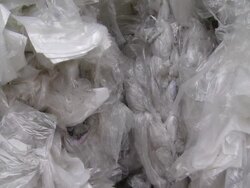 Piles of Plastic Waste PAN Stock Footage