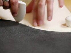Tailor at work Stock Footage