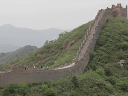 Great Wall of China Stock Footage