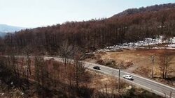 Prairie Road Stock Footage