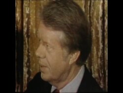 SYND 21 1 76 JIMMY CARTER SPEAKS ON HIS NOMINATION CHALLENGE News Clip