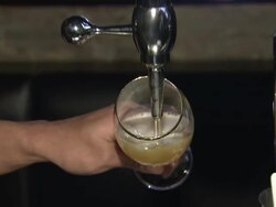 Kevin Spacey Announces Winner of 2009 Stella Artois Short Film Project Stock Footage