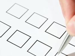 Checklist Stock Footage