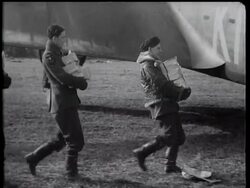 LEAFLET RAIDERS' RECORD FLIGHT - News Clip