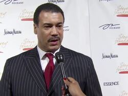 INTERVIEW: Bob Lee Harvey and his efforts and what they used to do to mentor kids. at the Steve Harvey Hosts NY Gala Benefiting Steve Harvey Foundation at New York NY. (Footage by WireImage Video/GettyImages) Stock Footage