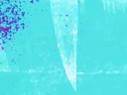 Animated blue and pink grunge with energetic brush strokes Stock Footage