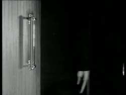 Chromium alloy steel does not rust or corrode and is used in plating - door handles and taps, UK 1939 Stock Footage