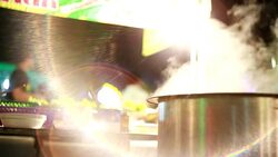 Steam Coming Out Of A Pot Stock Footage