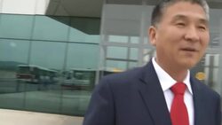 NKorean athletes depart for the London Olympic Games News Clip