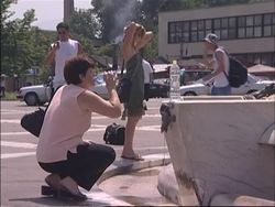 Heatwave in Bosnia causing wild fires, power shortages and traffic disruption News Clip