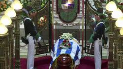 VOICED : Uruguay dice adios a Eduardo Galeano News Clip