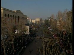 Saakashvili to be sworn in to new term in Georgia after disputed election News Clip