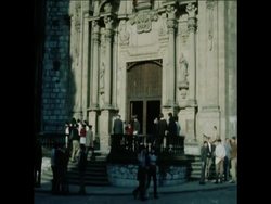 SYND 31 10 77 FUNERAL FOR BASQUE VICTIMS OF SPANISH CIVIL WAR News Clip