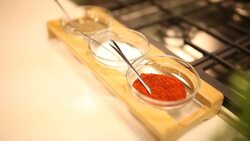 vegetables and spices Stock Footage