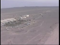 Overhead views of devastated area News Clip