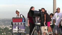 CLEAN : LA settles for obscured view of super blood moon eclipse News Clip
