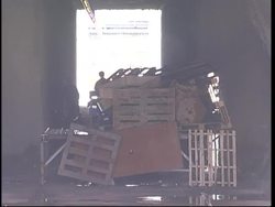 Robot that withstands high temperature fires to help firefighters News Clip