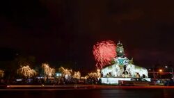 Timelapse, Wat Phra Kaew, Temple of the Emerald Buddha in Bangkok, Thailand Stock Footage