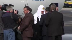 VOICED : Patriarca ruso Kirill en Cuba para reunion con papa Francisco News Clip