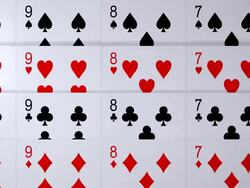 (Loop) Playing Cards Stock Footage