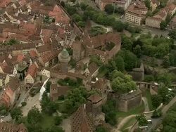 Nuremberg Castle Stock Footage