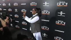 Oprah Winfrey at Premiere Of Lionsgate's 'Boo! A Madea Halloween' Stock Footage