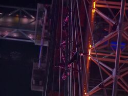 London Eye - STREB Dance Company Stock Footage