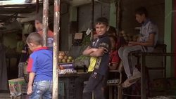 Day to day life around Qaraya Village News Clip