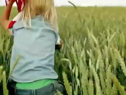 Running with the flag Stock Footage