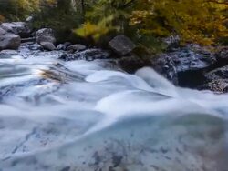 Vellos river, Ordesa National Park, Anisclo Canyon, Huesca, Spain Stock Footage