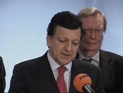 Climate statement by European Commission President Barroso News Clip