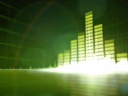 Green music background. HD. LOOP Stock Footage