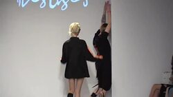 Mercedes-Benz Kiev Fashion Days in Ukraine Stock Footage