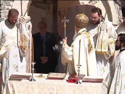 Orthodox Christians attend mass in monastery for first time since 1923 News Clip