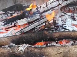 NTSC:Bonfire Stock Footage