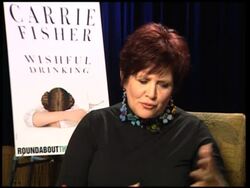 Carrie Fisher on her one-woman show, 'Wishful Drinking' News Clip