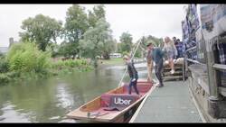 Uber Boat arrives in Cambridge offering punting trips on the app News Clip