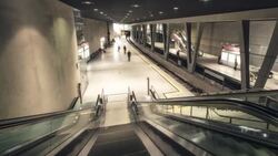 Subway Timelapse Stock Footage