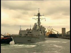 WRAP Liberty Sun, USS Bainbridge arrive ADDS more News Clip