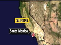 Authorities locked down Santa Monica College on Tuesday after at least three people reported seeing a gunman on the Southern California campus, an official said. News Clip