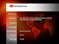 UK: DEVON: 15TH INTERNATIONAL WORM CHARMING CHAMPIONSHIPS Instructional Video