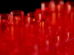ECU Hand adding transparent toy block on piles of blocks / Seoul, South Korea Stock Footage
