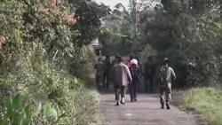 Military patrols village near Sinabung volcano Instructional Video