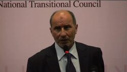 National Transitional Council news conference on Younis death News Clip
