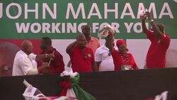 CLEAN : Ghana holds final rallies News Clip