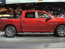 2014 Ram 1500 Limited montage Stock Footage