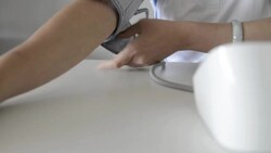 Blood Pressure Measuremen Stock Footage