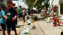 Charleston In Mourning After 9 Killed In Church Massacre Stock Footage
