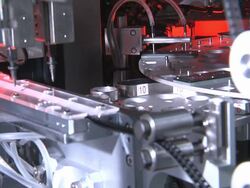 High-Tech production Line Stock Footage