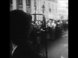 SYND 27 4 74 NEW REGIME ARRIVES FOR PRESS CONFERENCE News Clip